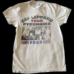 Vintage Def Leppard T-shirt Size small
